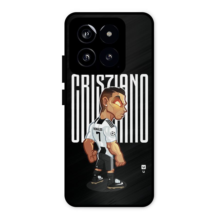 Soccer Star Metal Back Case for Xiaomi 14