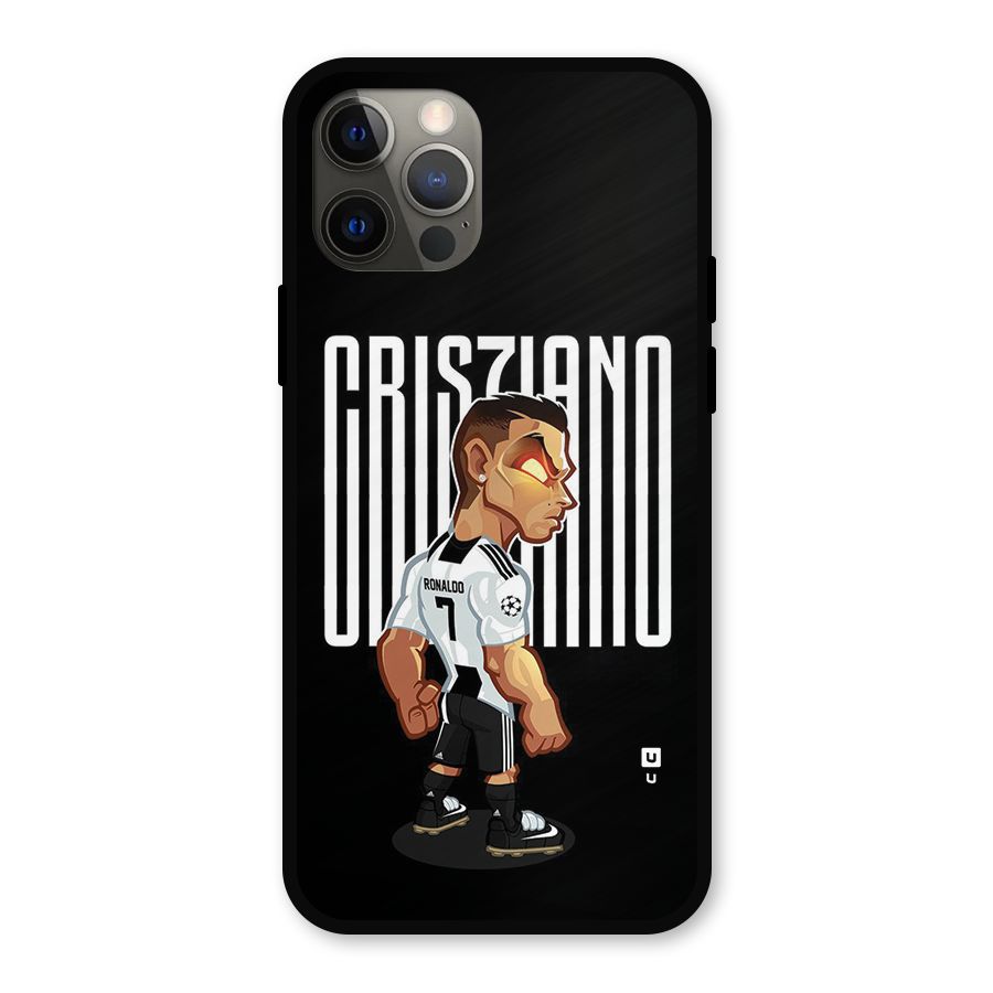 Soccer Star Metal Back Case for iPhone 12 Pro