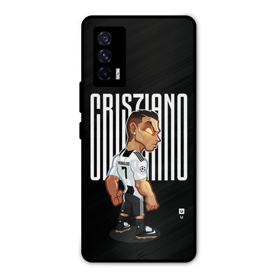 Soccer Star Metal Back Case for iQOO 7 5G