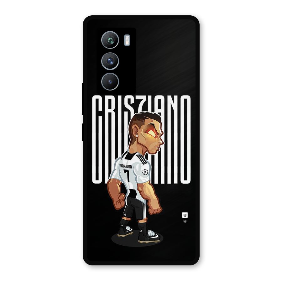 Soccer Star Metal Back Case for iQOO 9 SE