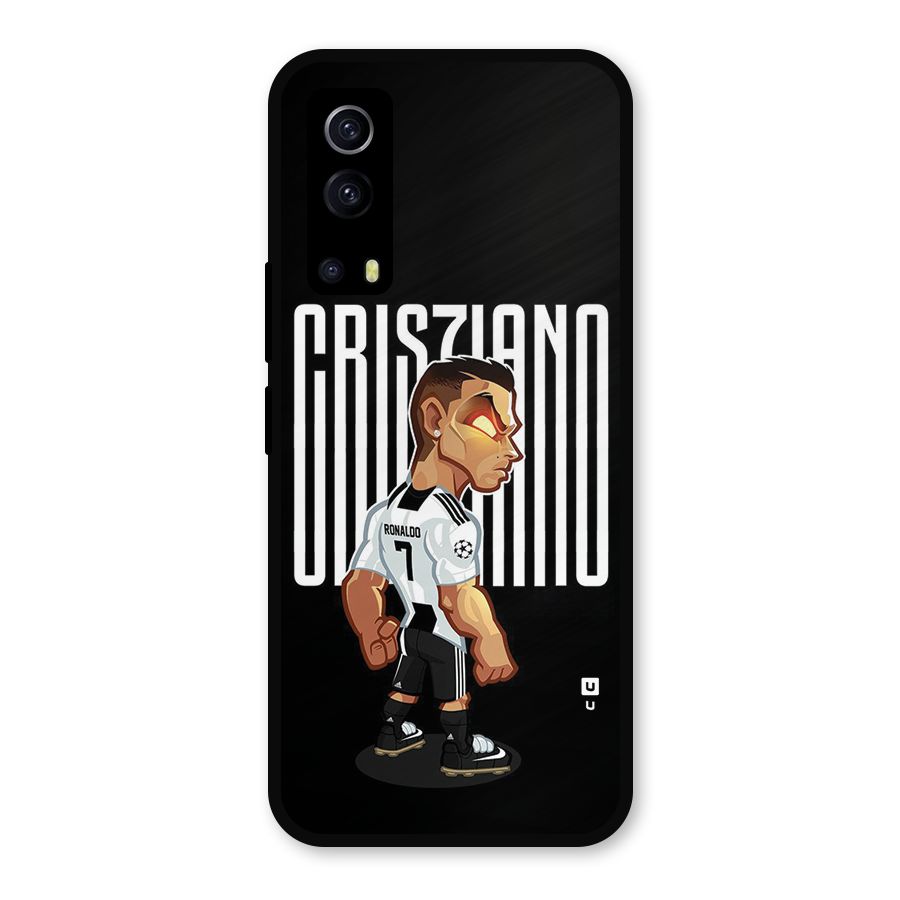 Soccer Star Metal Back Case for iQOO Z3
