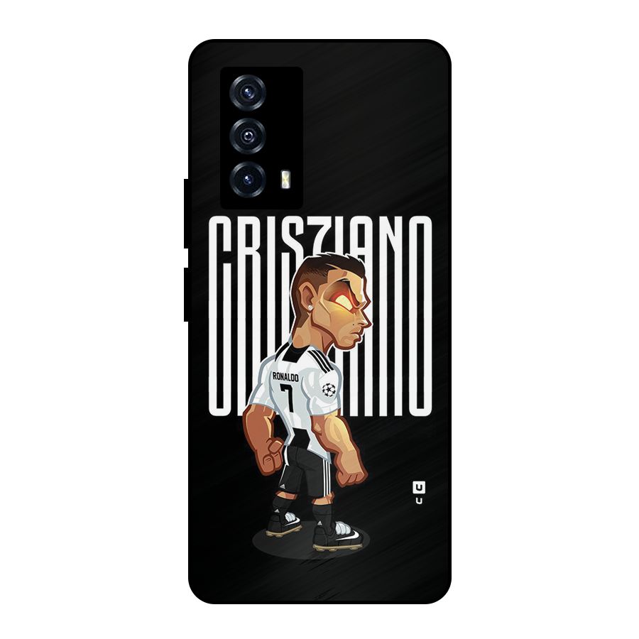 Soccer Star Metal Back Case for iQOO Z5