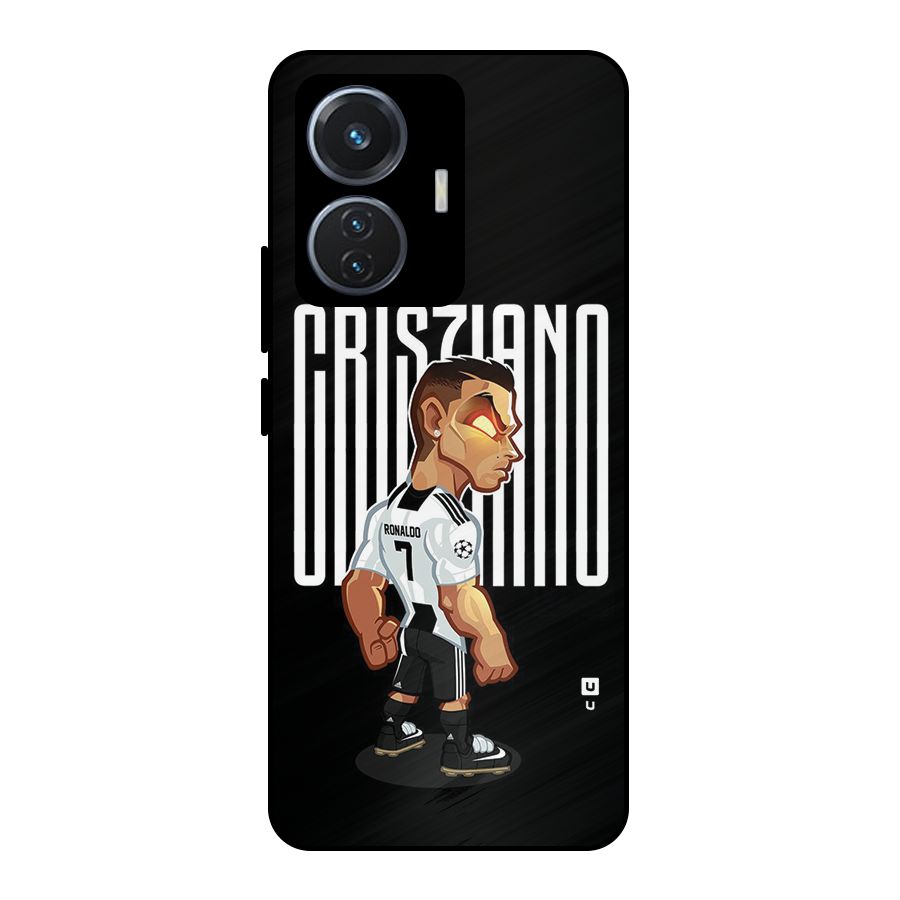 Soccer Star Metal Back Case for iQOO Z6 44W