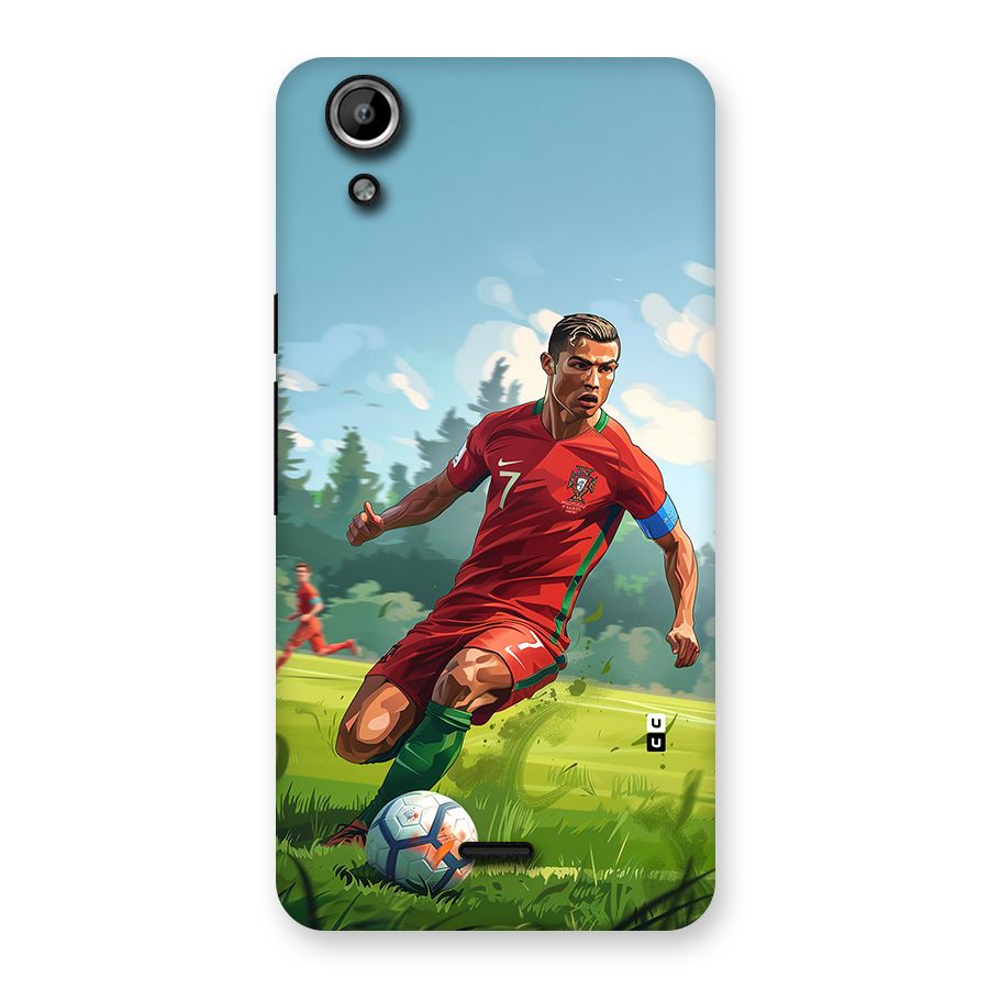 Soccer Star Playing Back Case for Canvas Selfie Lens Q345