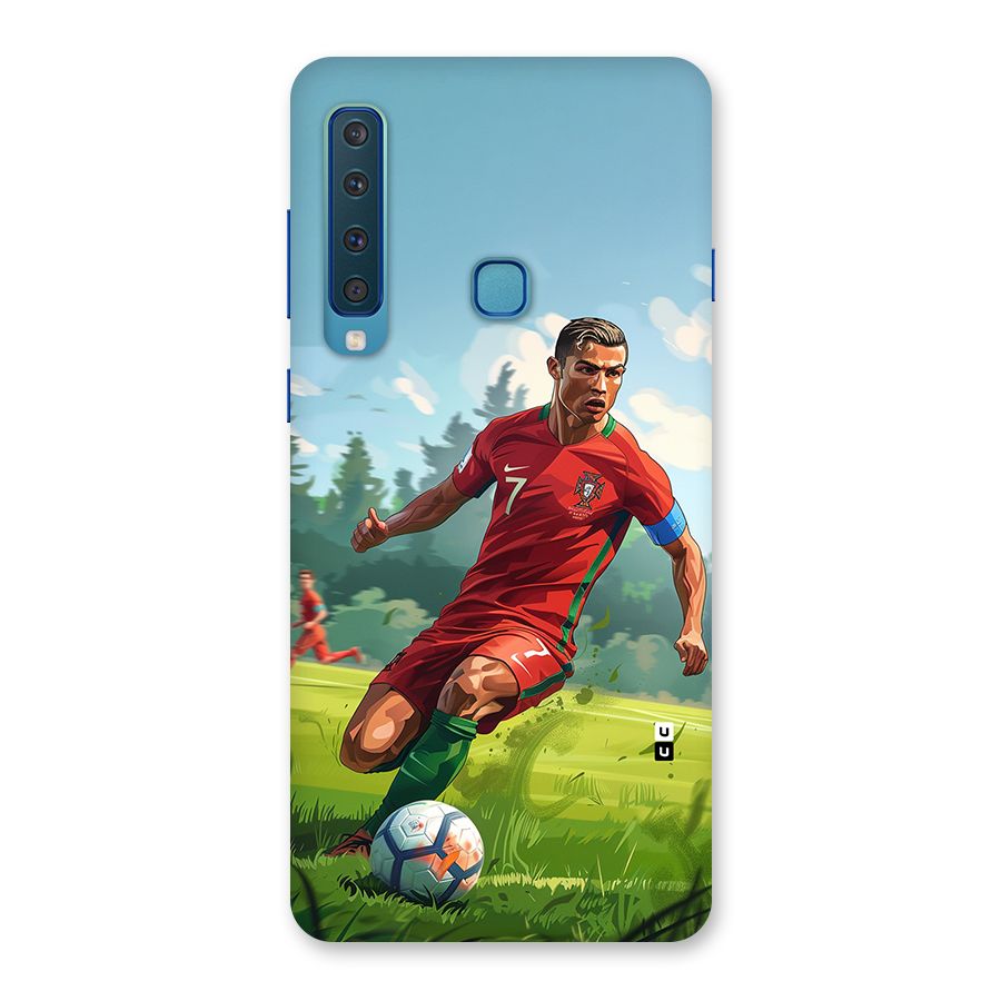 Soccer Star Playing Back Case for Galaxy A9 (2018)