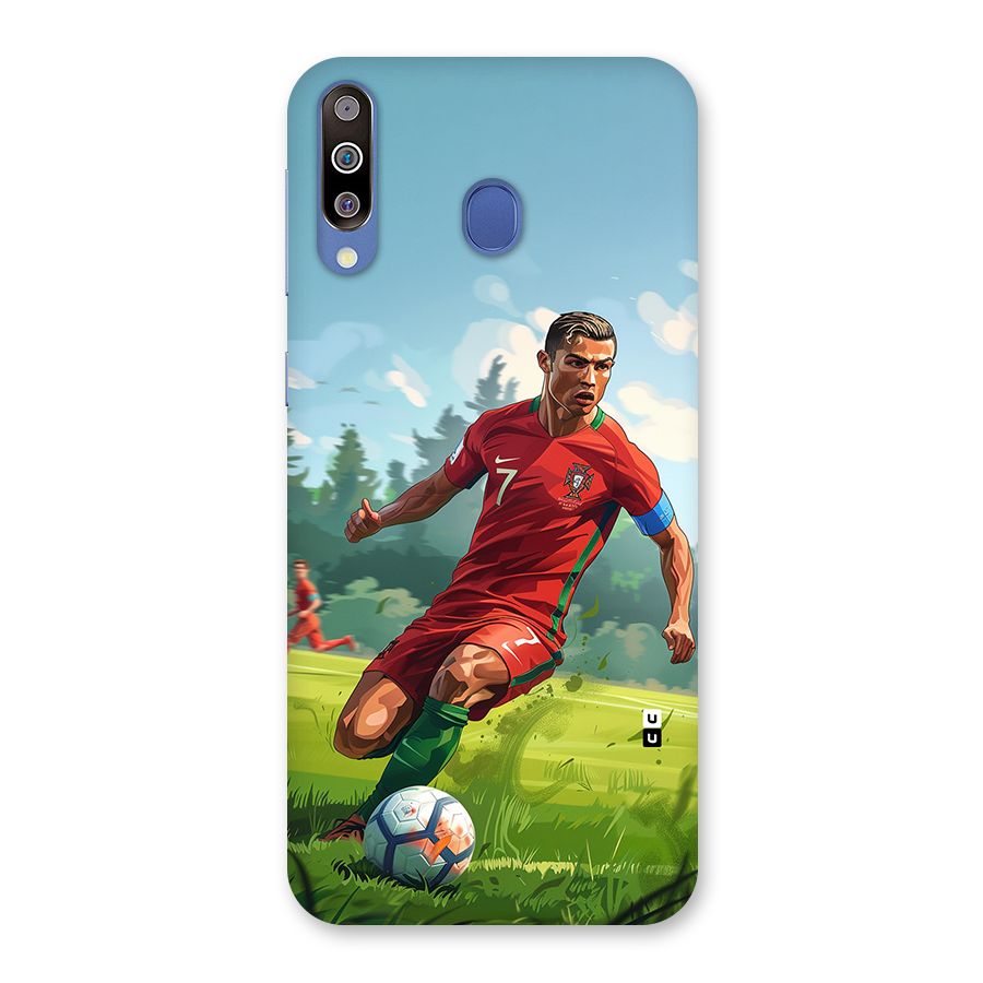 Soccer Star Playing Back Case for Galaxy M30