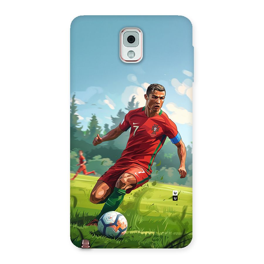 Soccer Star Playing Back Case for Galaxy Note 3
