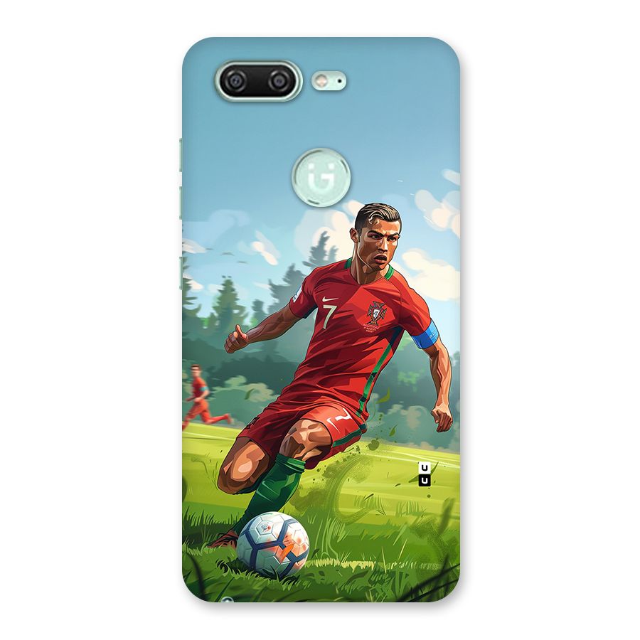 Soccer Star Playing Back Case for Gionee S10