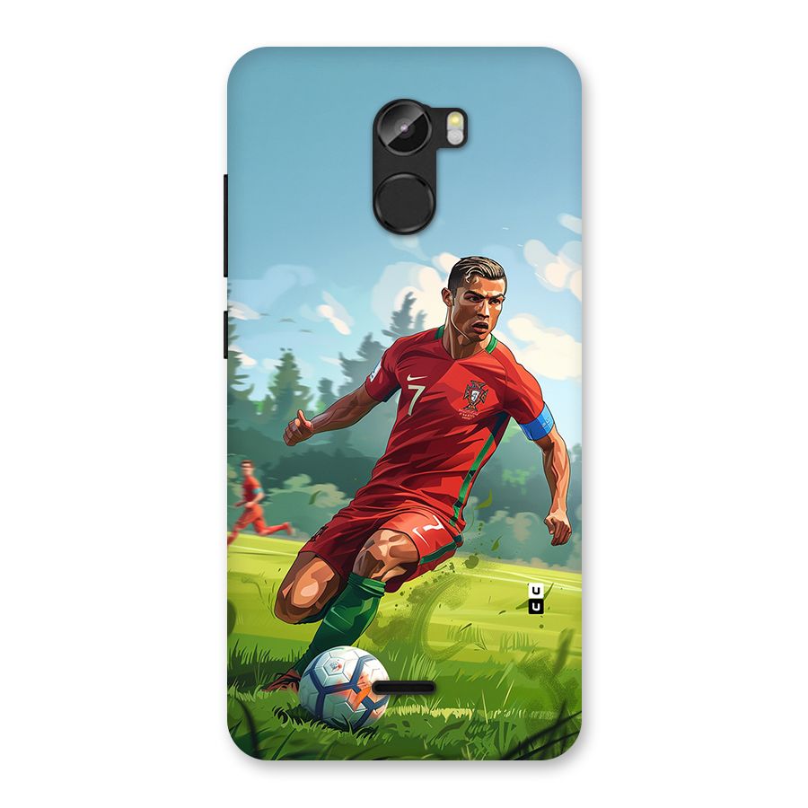 Soccer Star Playing Back Case for Gionee X1