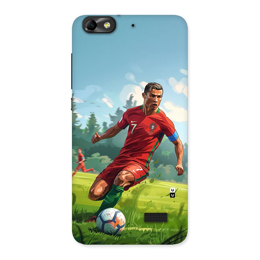 Soccer Star Playing Back Case for Honor 4C