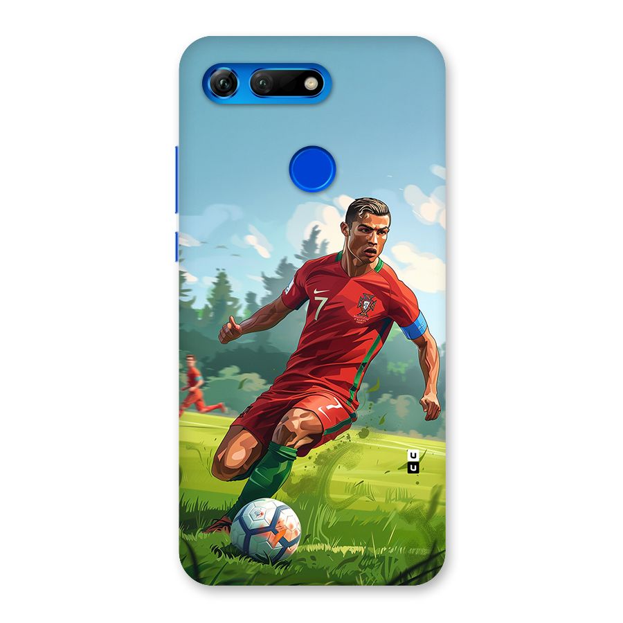Soccer Star Playing Back Case for Honor View 20