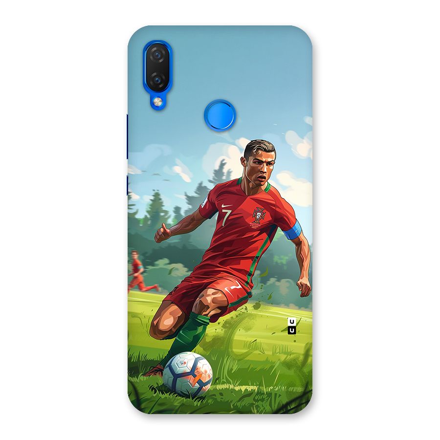 Soccer Star Playing Back Case for Huawei P Smart Plus