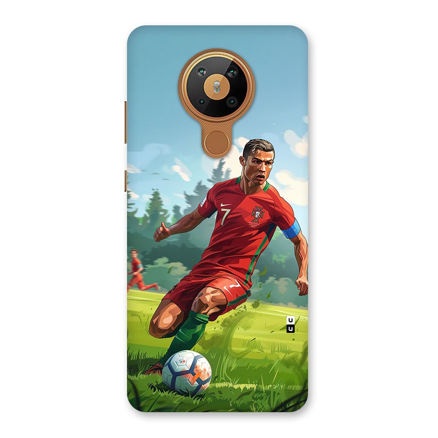 Soccer Star Playing Back Case for Nokia 5.3