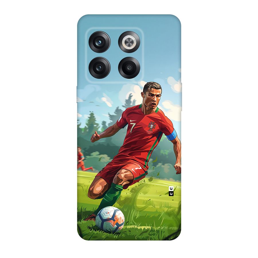 Soccer Star Playing Back Case for OnePlus 10T