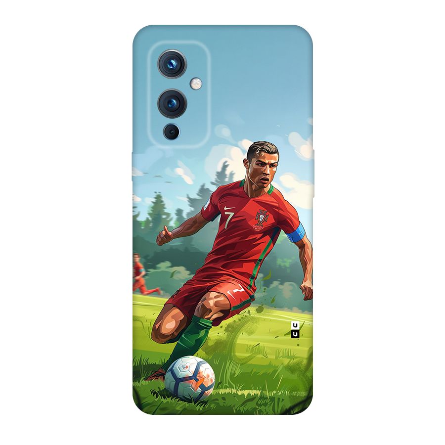 Soccer Star Playing Back Case for OnePlus 9