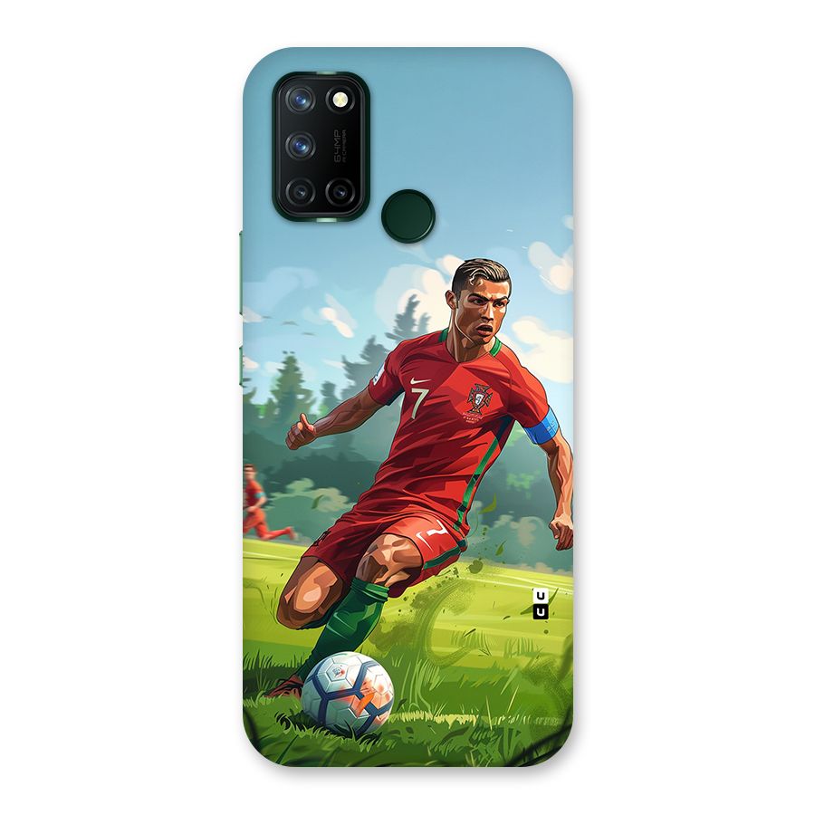 Soccer Star Playing Back Case for Realme 7i