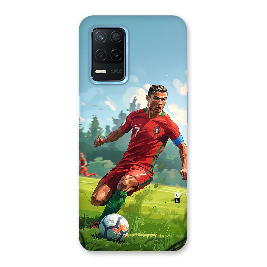 Soccer Star Playing Back Case for Realme 8s 5G