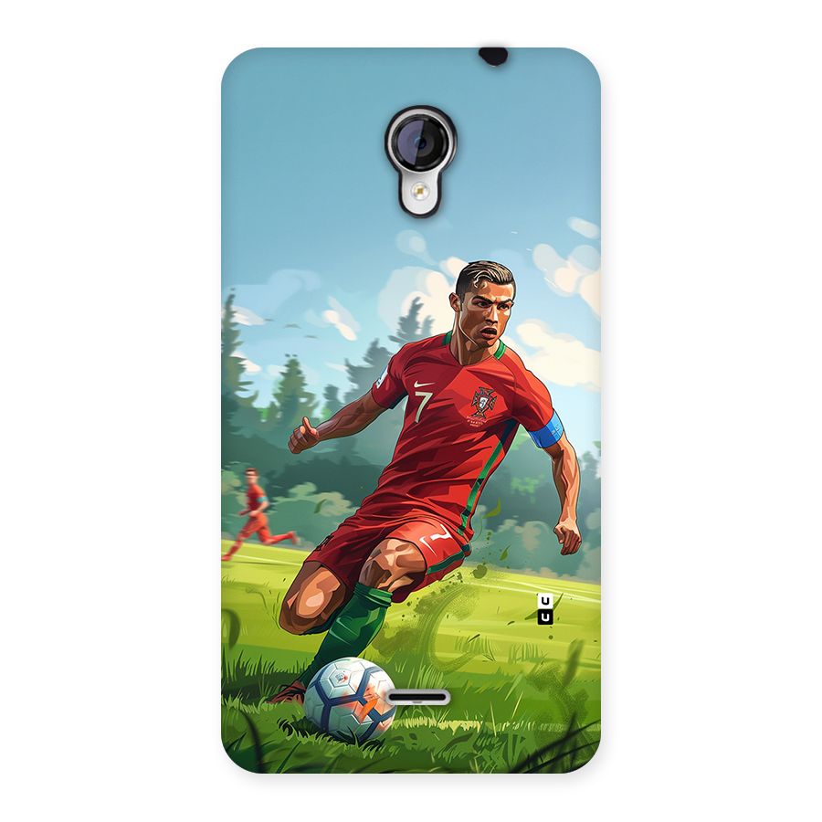 Soccer Star Playing Back Case for Unite 2 A106