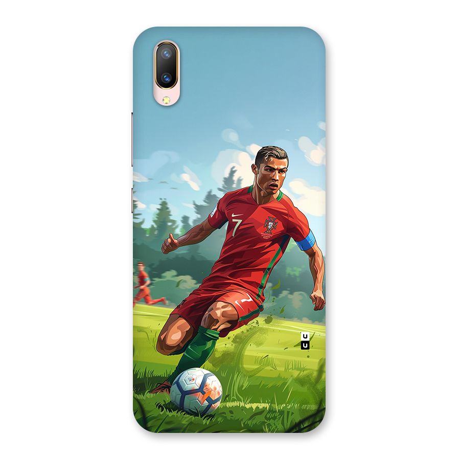 Soccer Star Playing Back Case for Vivo V11 Pro