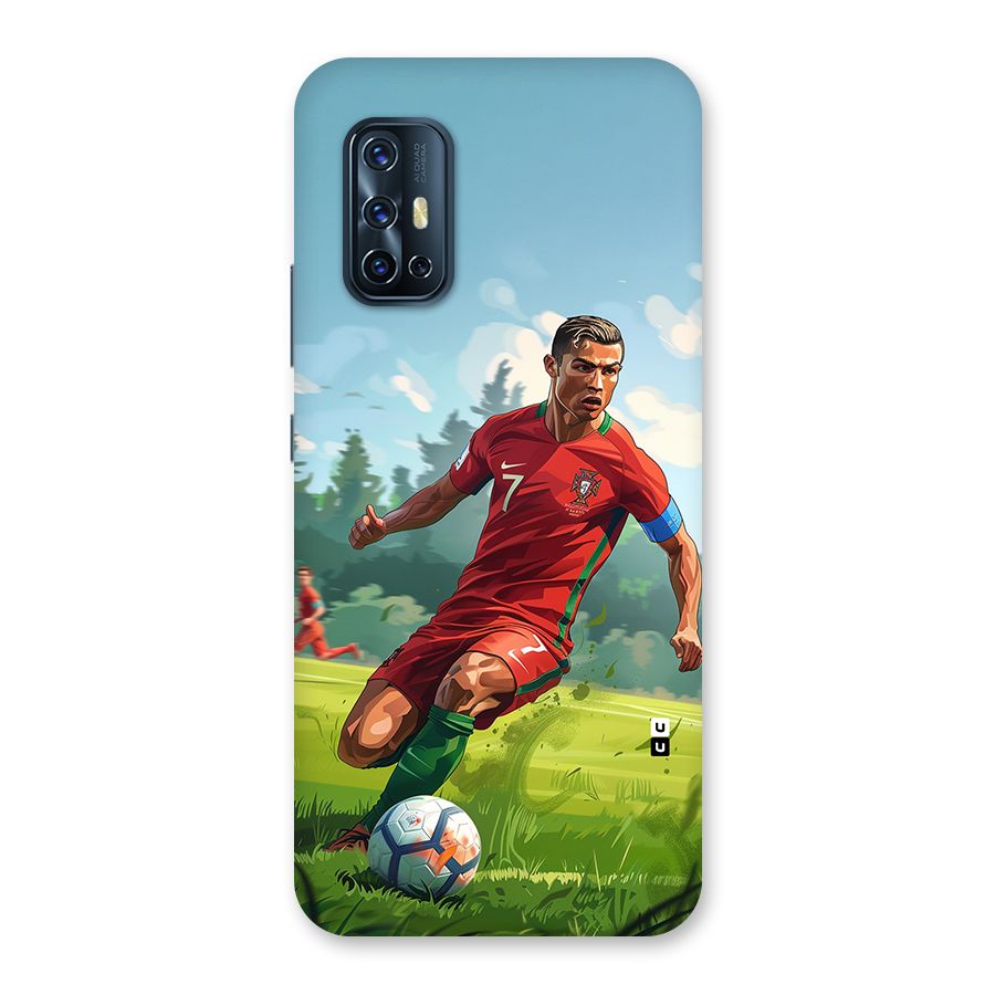 Soccer Star Playing Back Case for Vivo V17