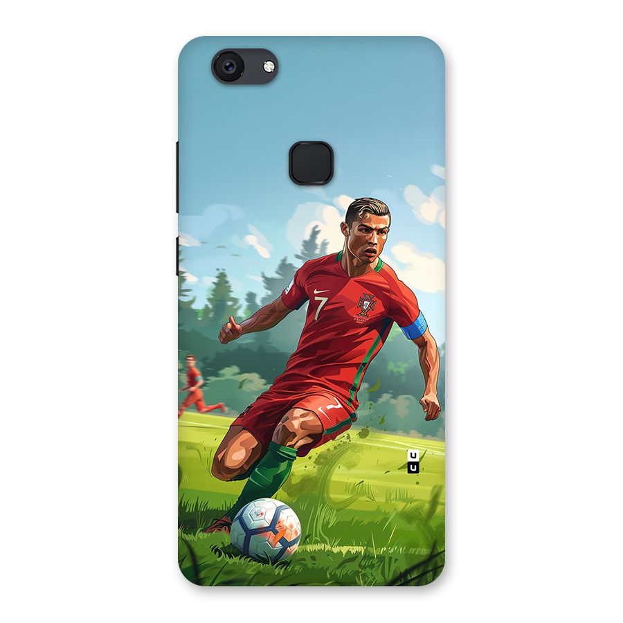Soccer Star Playing Back Case for Vivo V7 Plus