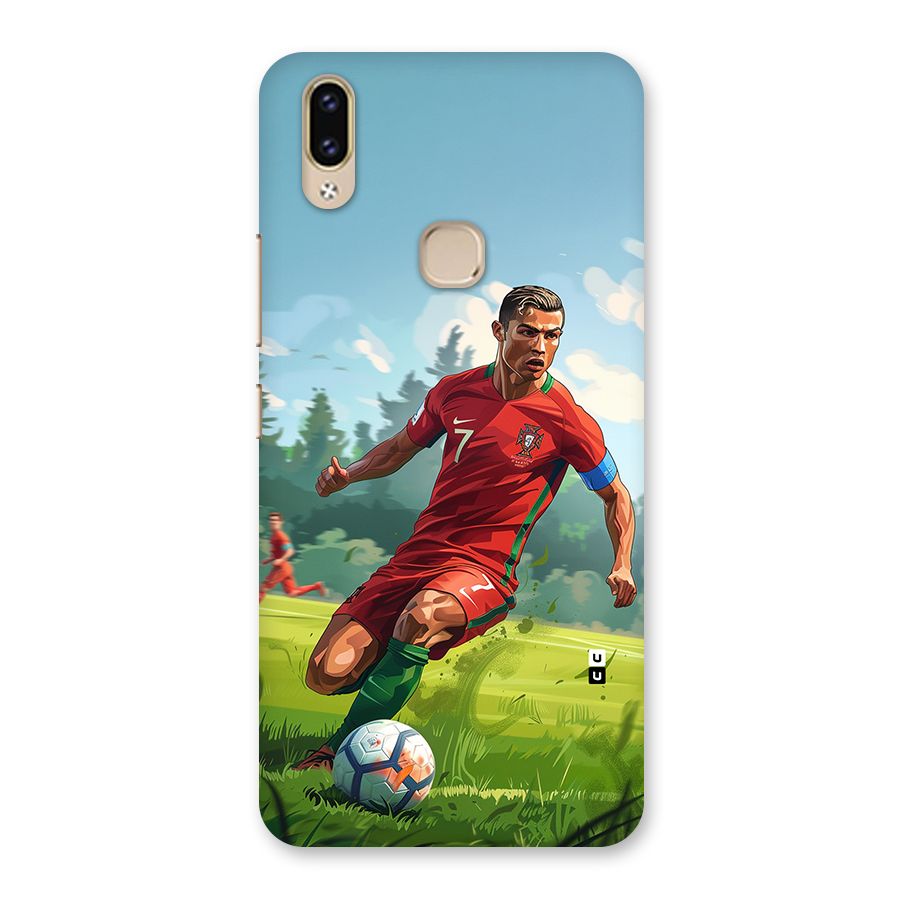 Soccer Star Playing Back Case for Vivo V9 Youth