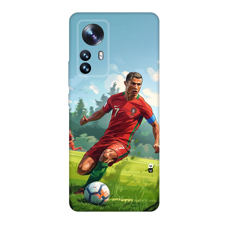 Soccer Star Playing Back Case for Xiaomi 12 Pro