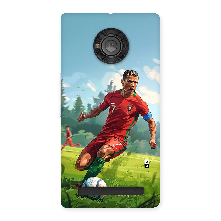 Soccer Star Playing Back Case for Yunique