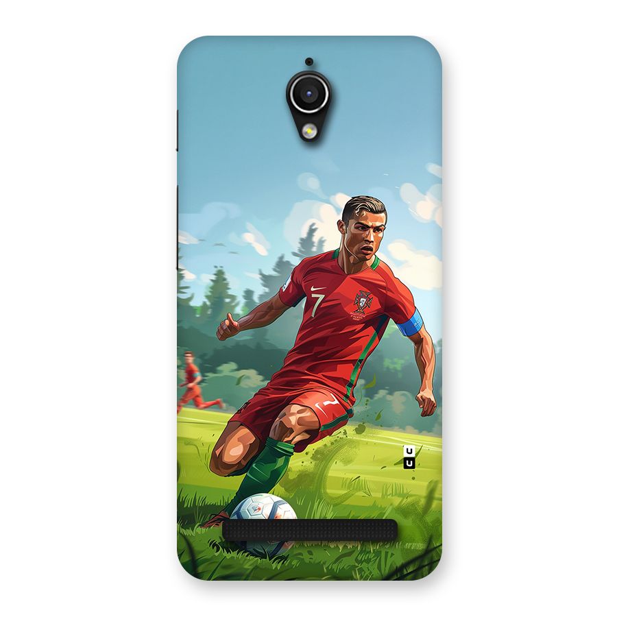Soccer Star Playing Back Case for Zenfone Go