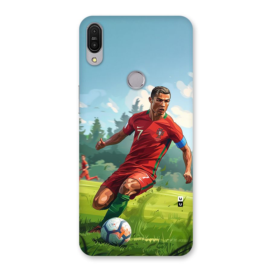Soccer Star Playing Back Case for Zenfone Max Pro M1