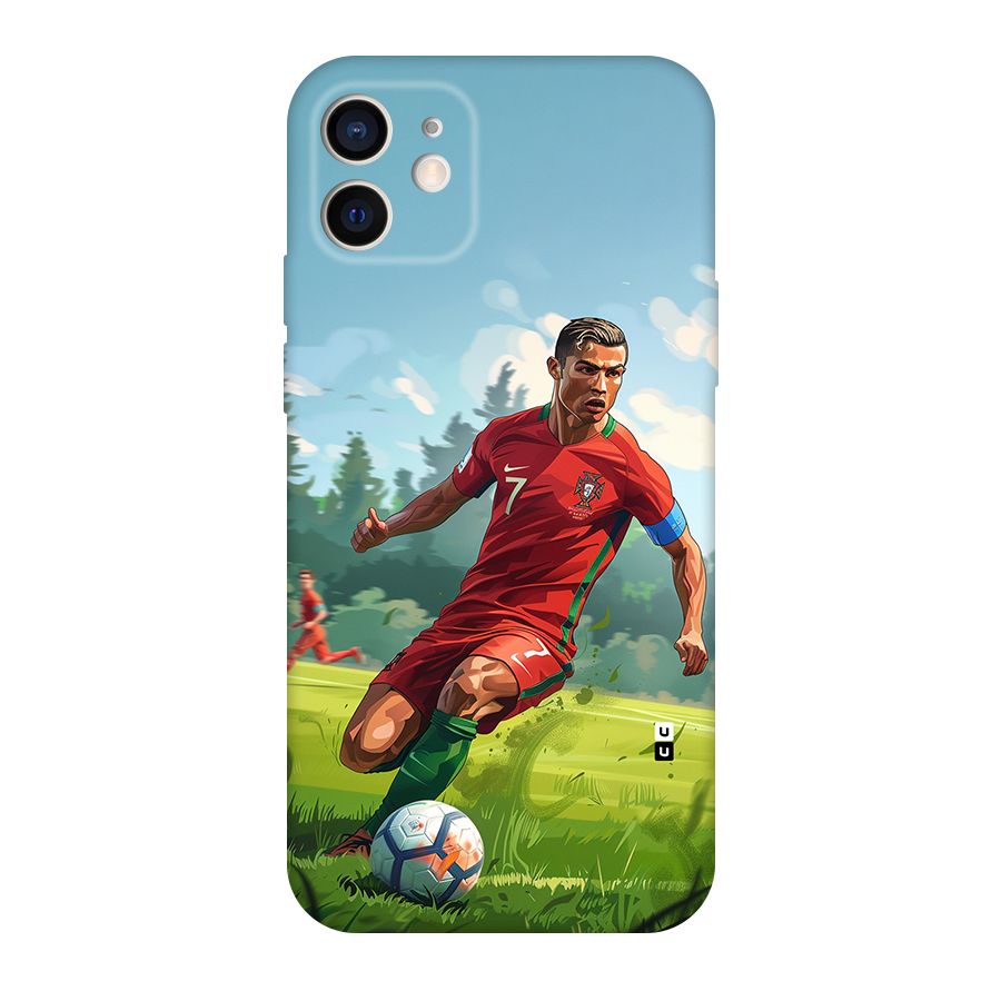 Soccer Star Playing Back Case for iPhone 12 Pro