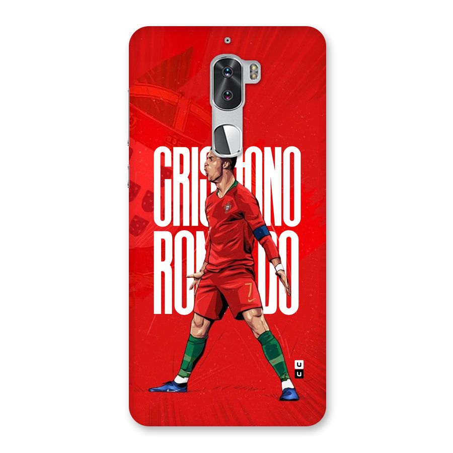 Soccer Star Roar Back Case for Coolpad Cool 1