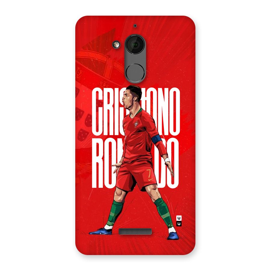 Soccer Star Roar Back Case for Coolpad Note 5