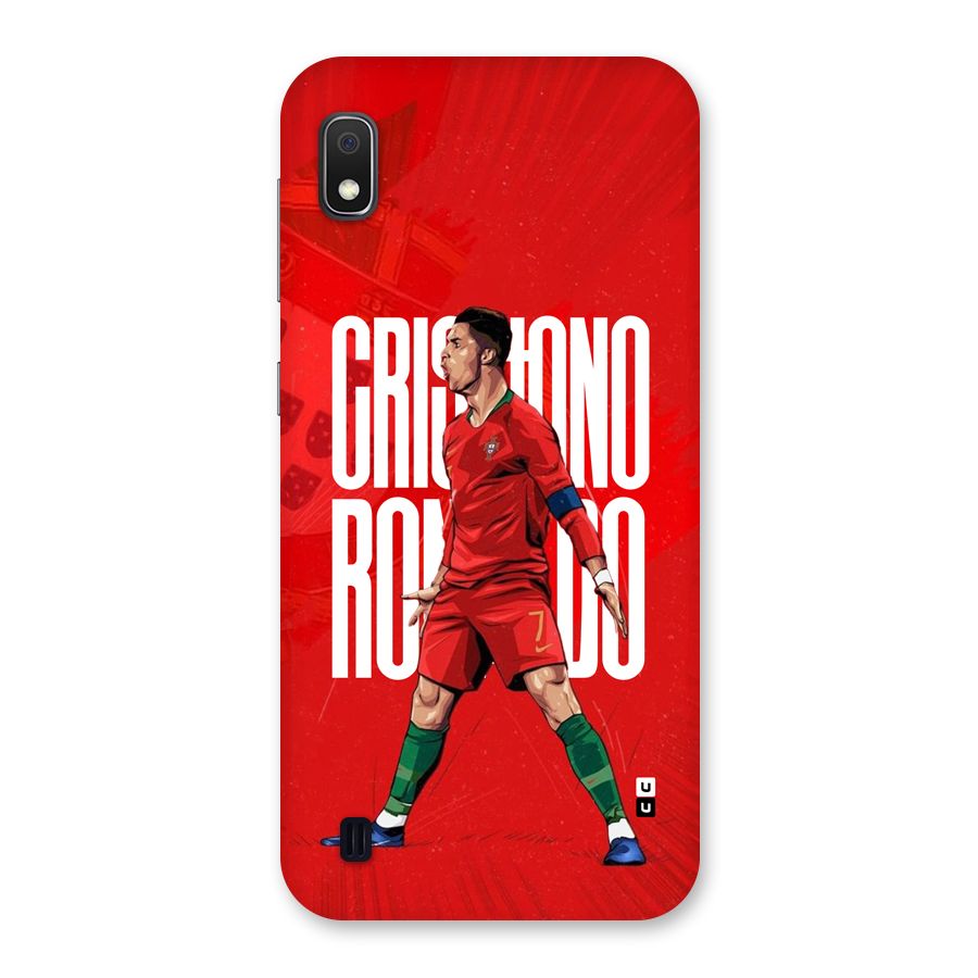 Soccer Star Roar Back Case for Galaxy A10