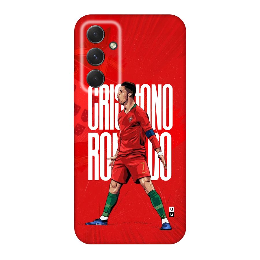 Soccer Star Roar Back Case for Galaxy A54