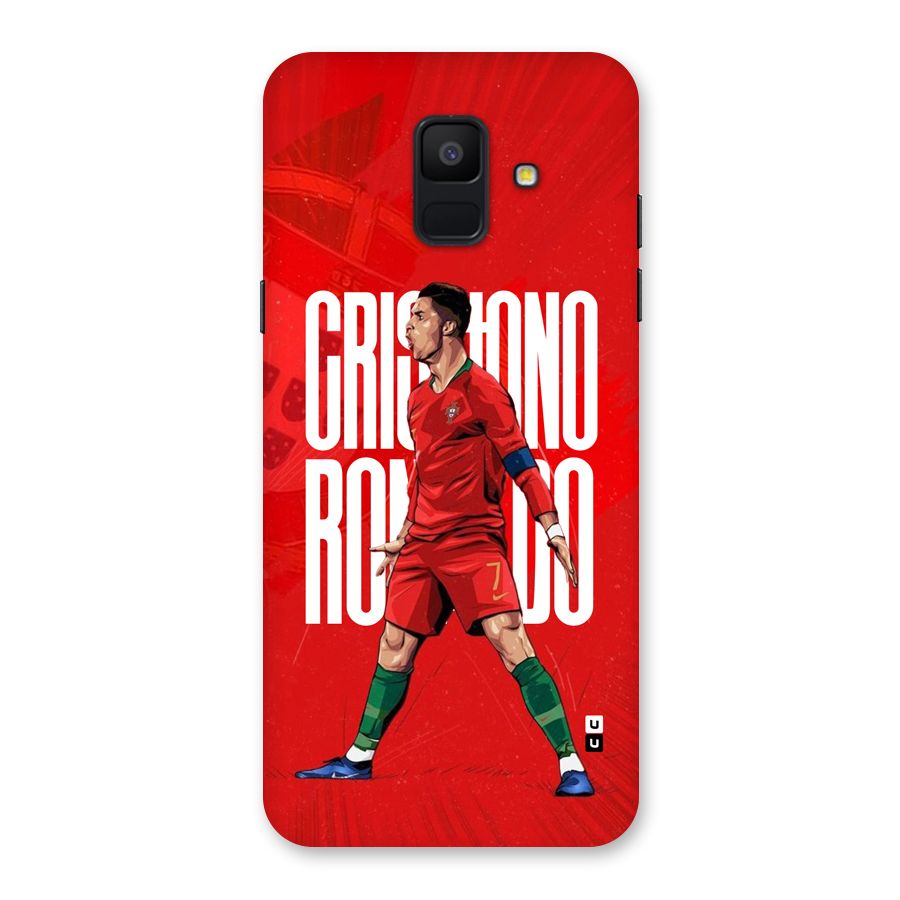 Soccer Star Roar Back Case for Galaxy A6 (2018)