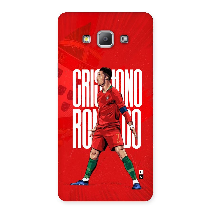 Soccer Star Roar Back Case for Galaxy A7