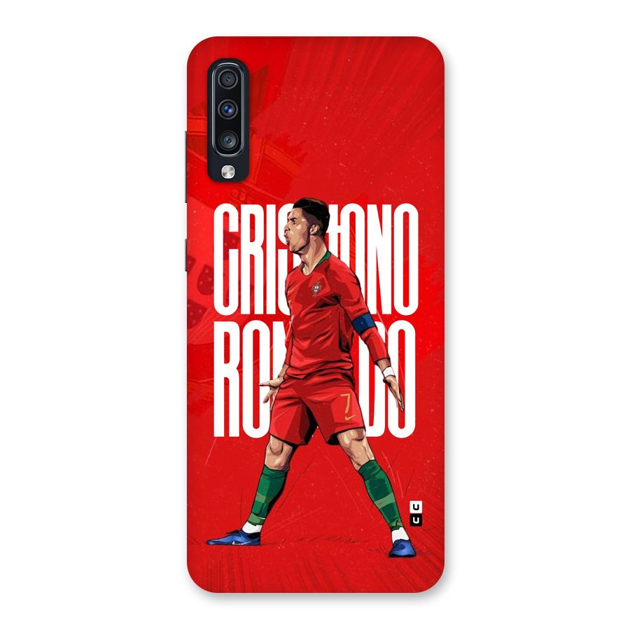 Soccer Star Roar Back Case for Galaxy A70s