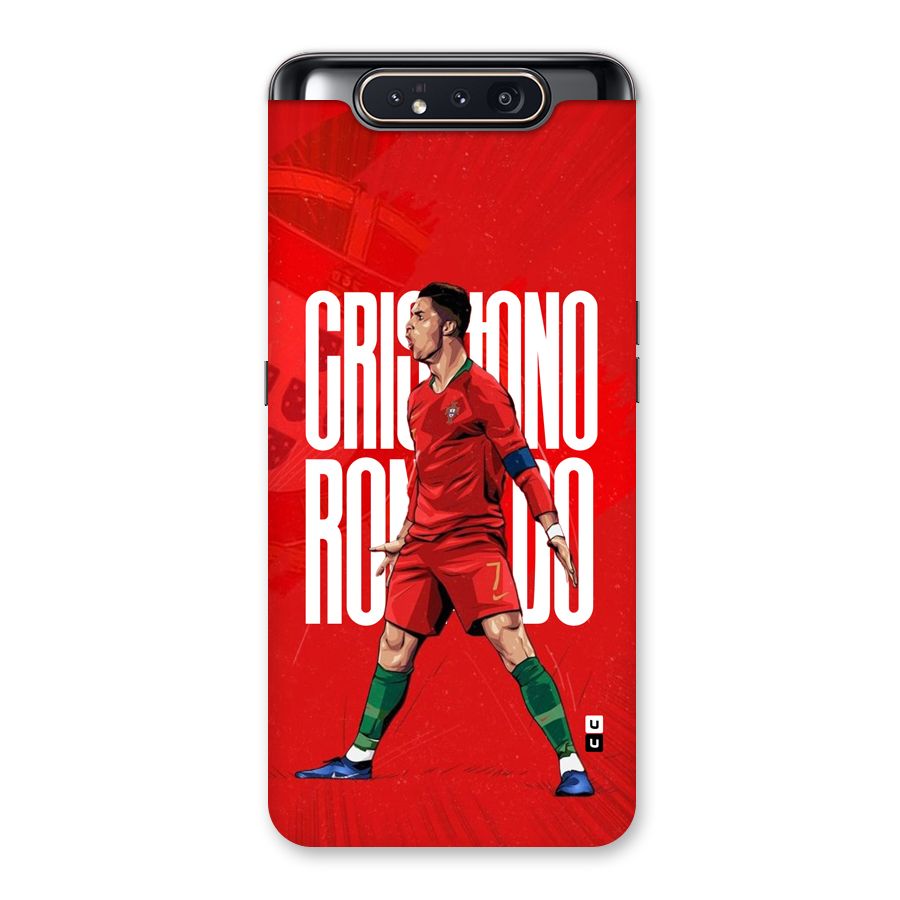 Soccer Star Roar Back Case for Galaxy A80