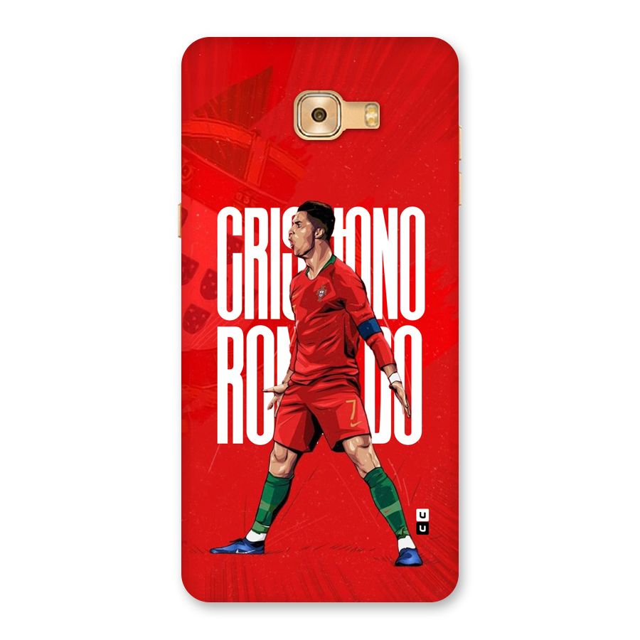 Soccer Star Roar Back Case for Galaxy C9 Pro