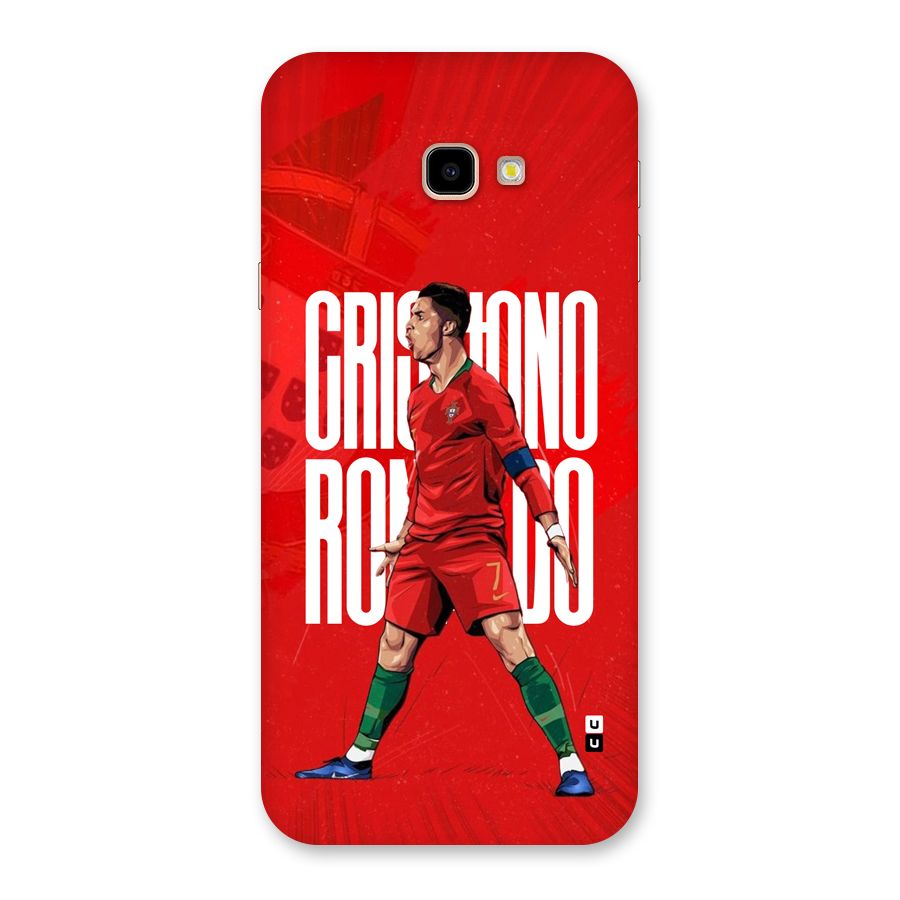 Soccer Star Roar Back Case for Galaxy J4 Plus