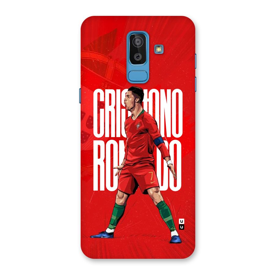 Soccer Star Roar Back Case for Galaxy J8