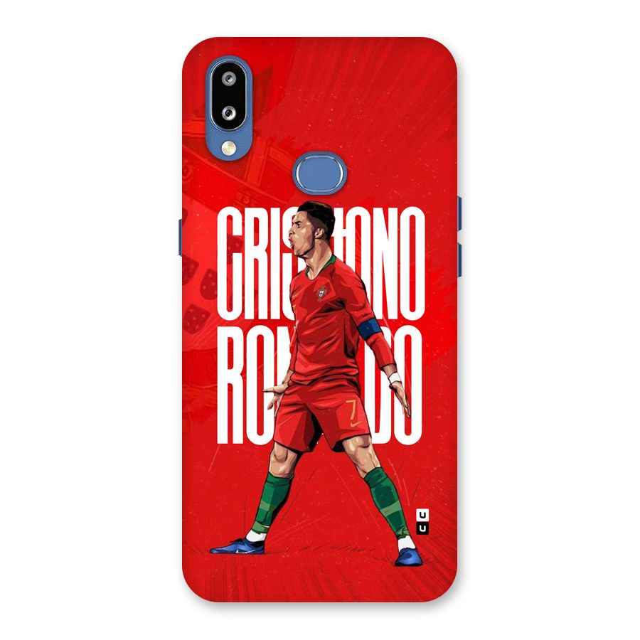 Soccer Star Roar Back Case for Galaxy M01s