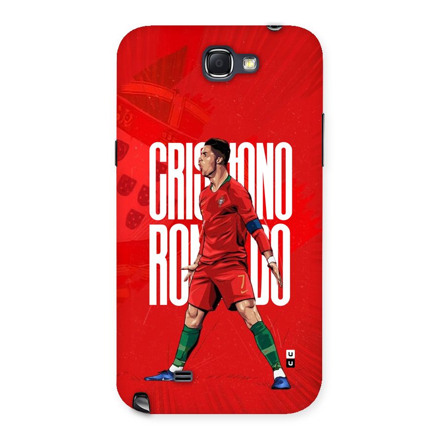 Soccer Star Roar Back Case for Galaxy Note 2