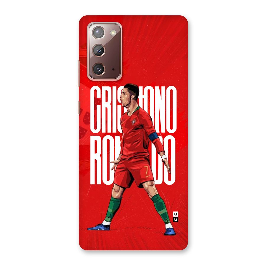 Soccer Star Roar Back Case for Galaxy Note 20