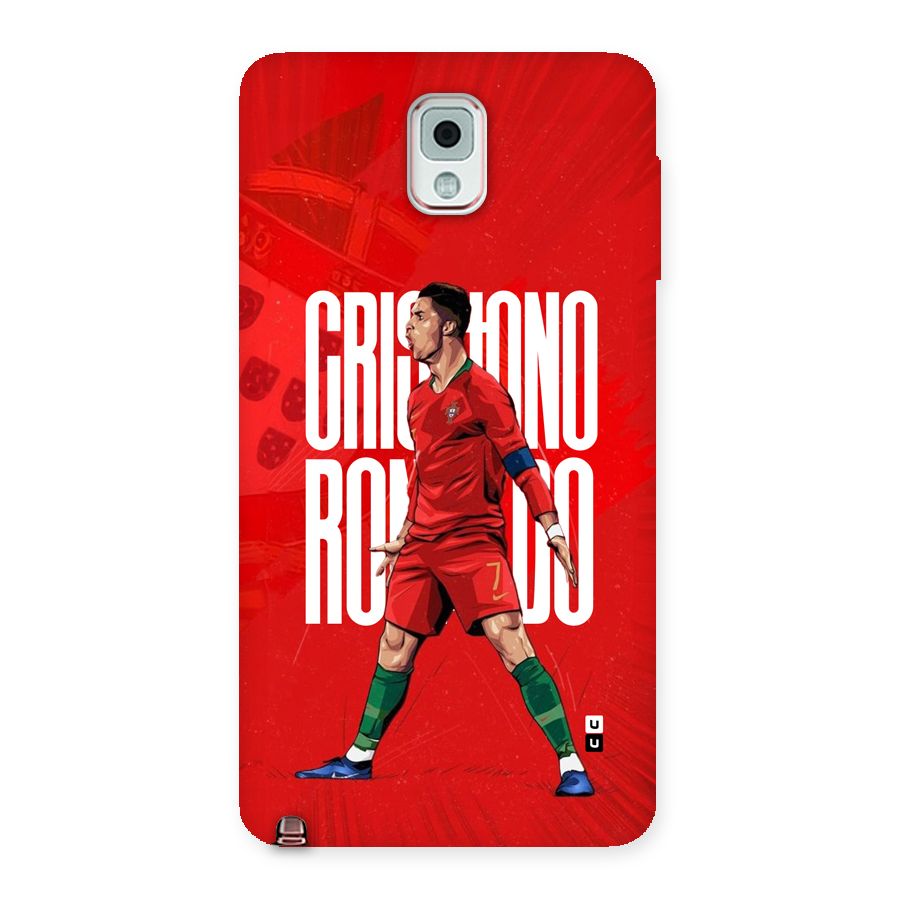 Soccer Star Roar Back Case for Galaxy Note 3