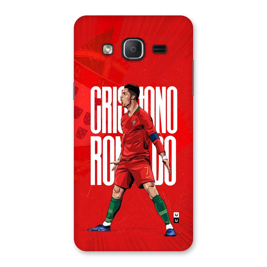 Soccer Star Roar Back Case for Galaxy On7 2015