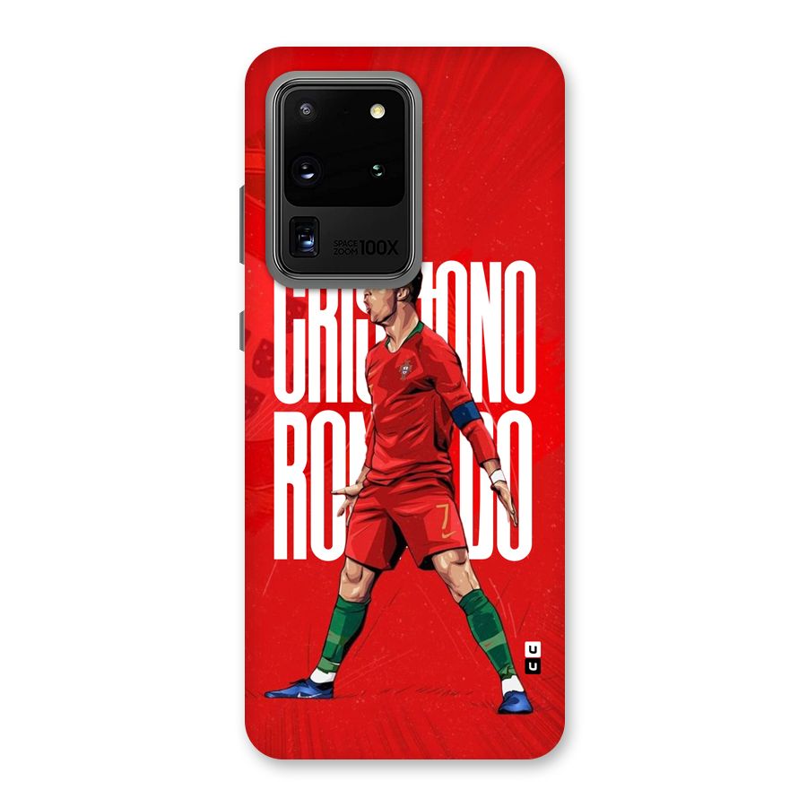 Soccer Star Roar Back Case for Galaxy S20 Ultra