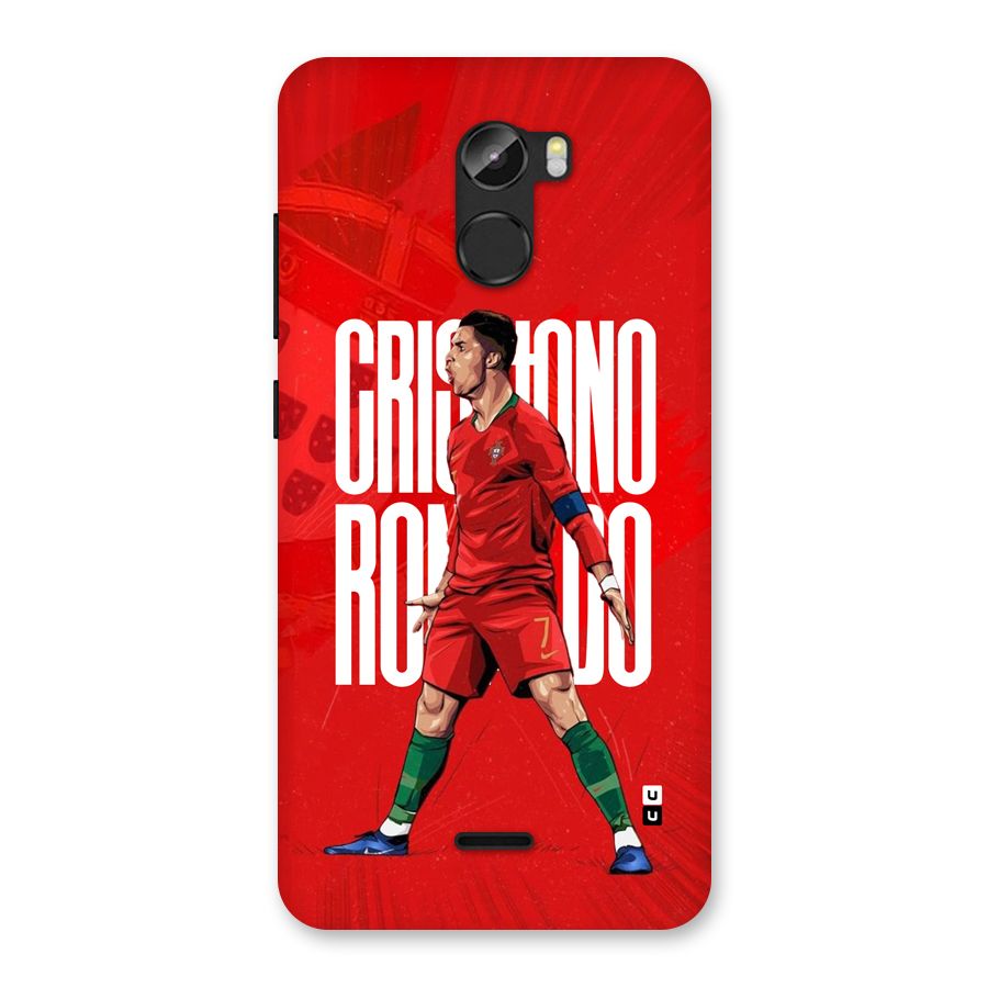 Soccer Star Roar Back Case for Gionee X1