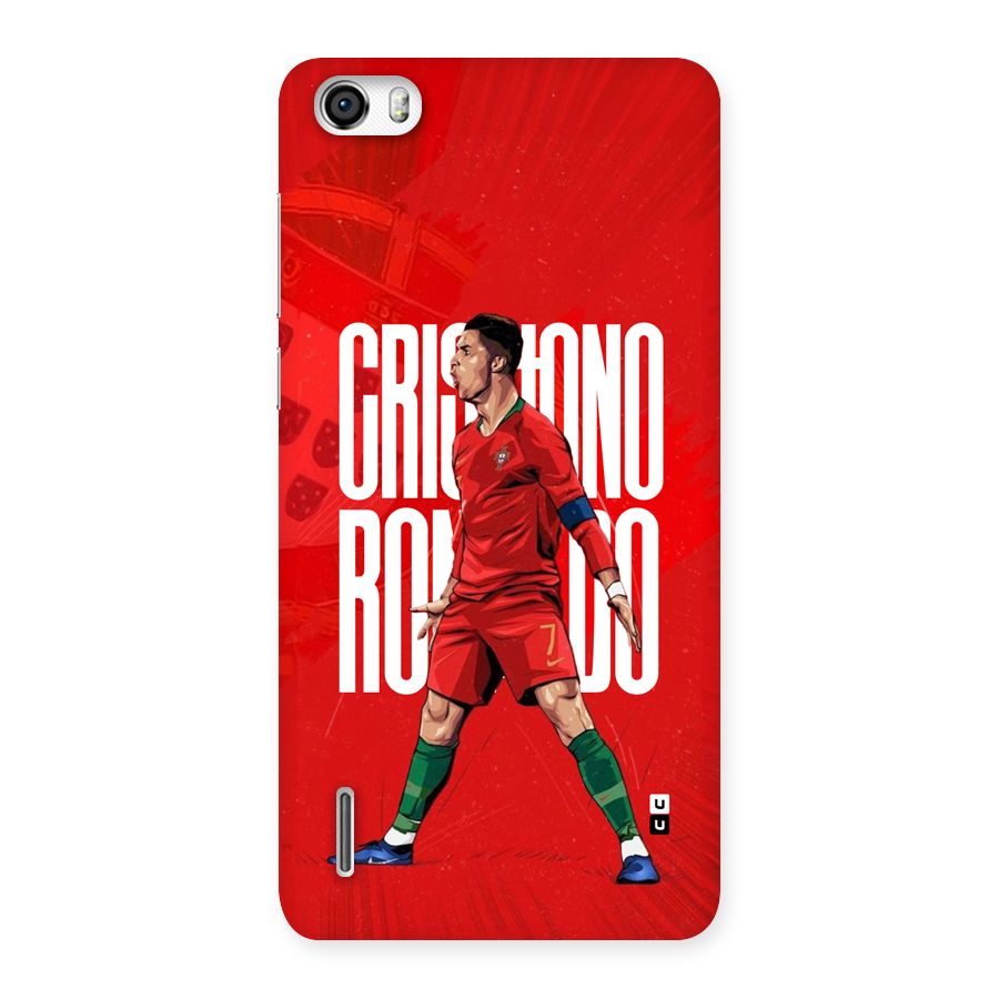 Soccer Star Roar Back Case for Honor 6